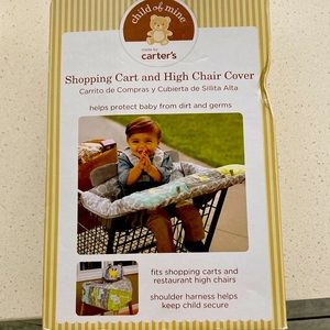 *Brand New* shopping cart and high chair cover